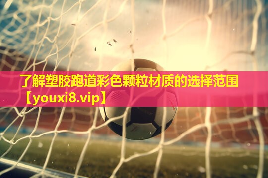 了解塑胶跑道彩色颗粒材质的选择范围